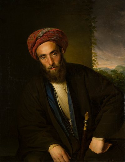 Sitzender Armenier von Franz Eybl