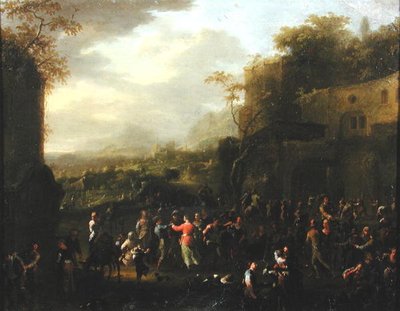 Der Hochzeitstanz von Franz Ferg
