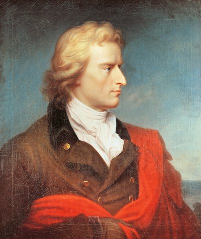 Porträt von Friedrich Schiller von Franz Gerhard von Kugelgen