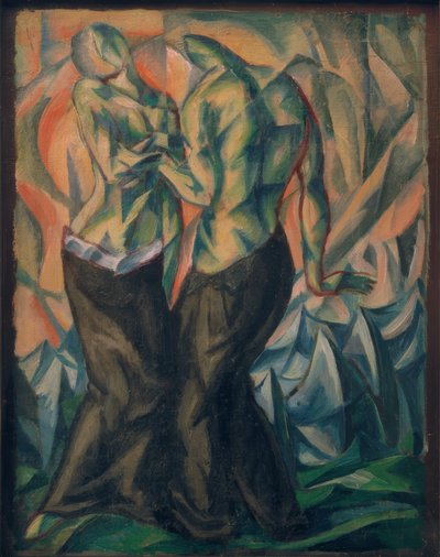 Zwei Gestalten von Franz Henseler