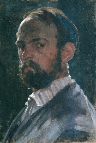 Selbstbildnis von Franz Hofer