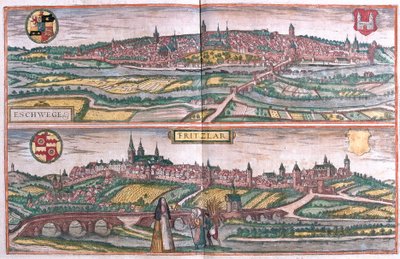 Eschwege und Fritzlar, Deutschland von Franz Hogenberg