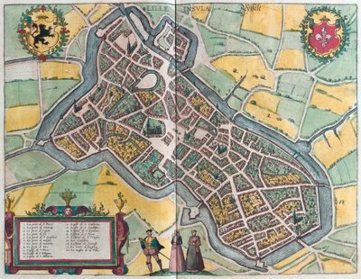 Lille, Frankreich von Franz Hogenberg