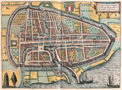 Rotterdam, Niederlande von Franz Hogenberg