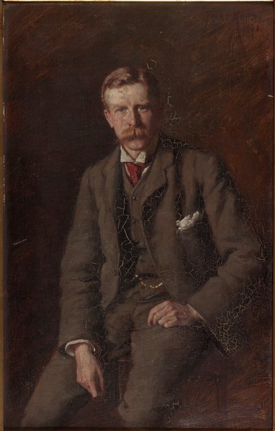 Porträt von Henry Straker, 1890 von Franz Kops