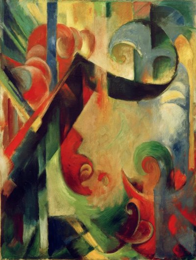 Zerbrochene Formen von Franz Marc