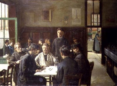 Die Dominospieler von Franz Moormans