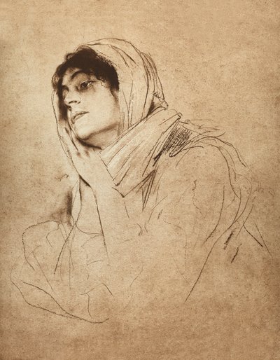 Eleonora Duse von Franz Seraph von Lenbach