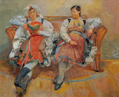 Gailtalerinnen von Franz Wiegele