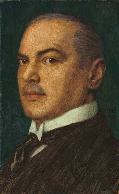 Ein Selbstporträt, 1923 von Franz von Stuck