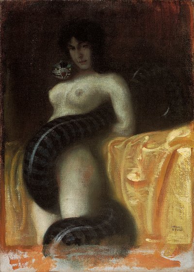 Sinnlichkeit, ca. 1891 von Franz von Stuck