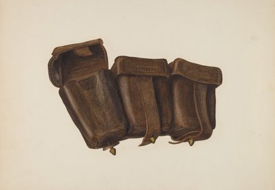 Lederpatronentasche von Fred Hassebrock