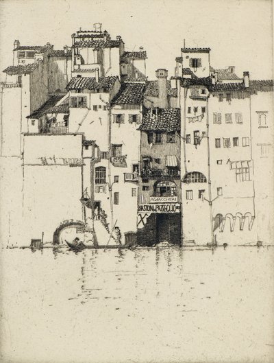 Am Arno, 20. Jahrhundert von Fred Richards