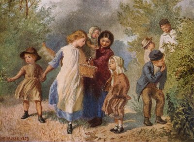 Brombeeren pflücken, 1859, 1938 von Fred Walker