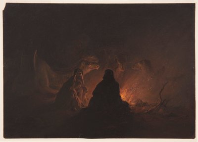 Beduinenlager bei Nacht von Frederic Edwin Church