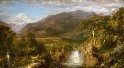 Herz der Anden von Frederic Edwin Church