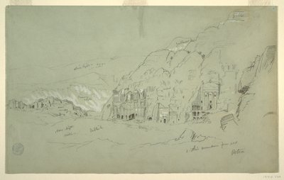Petra von Südwesten von Frederic Edwin Church