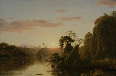 Szene am Magdalena von Frederic Edwin Church
