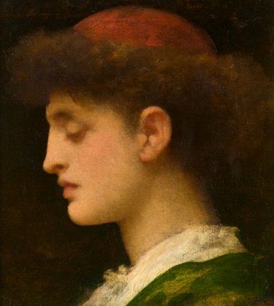 Ein Florentiner Student von Frederic Leighton
