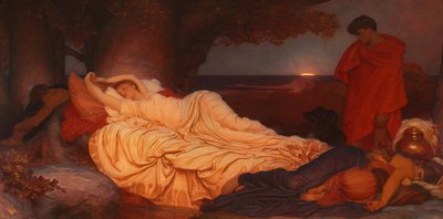 Cymon und Iphigenia, 1884 von Frederic Leighton