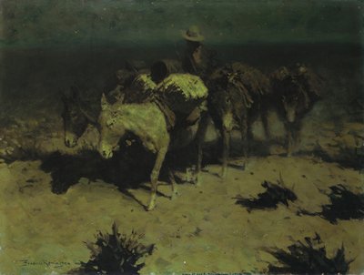 Ein Packzug von Frederic Remington