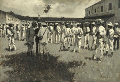 Auflösung der Armee von Gomez, 1899 von Frederic Remington