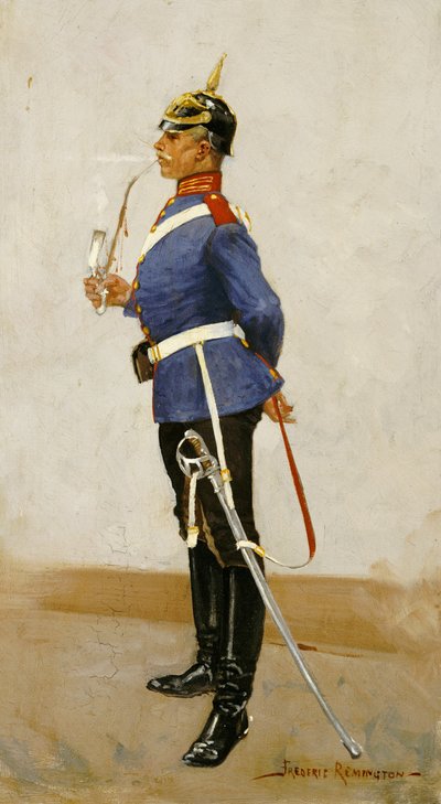 Infanterieoffizier, Paradeuniform von Frederic Remington