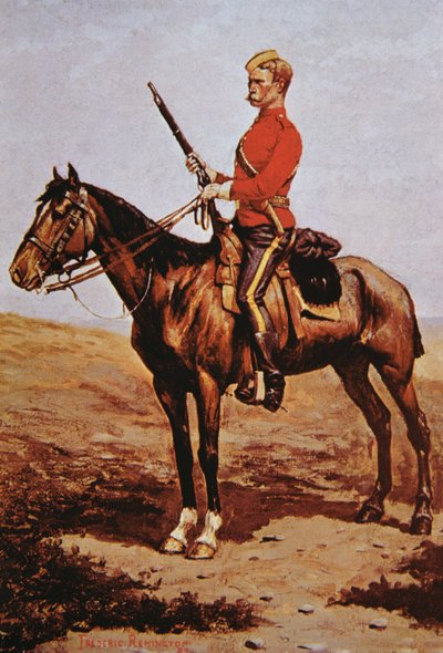 North-West Mounted Police von Kanada von Frederic Remington