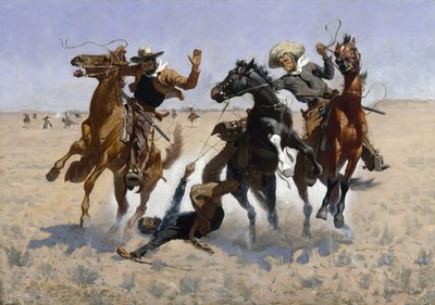 Einem Kameraden helfen von Frederic Sackrider Remington