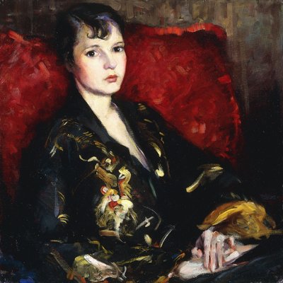 Figur im Kimono von Frederic W. Goudy