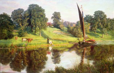 Auf dem Fluss von Frederick Bacon Barwell