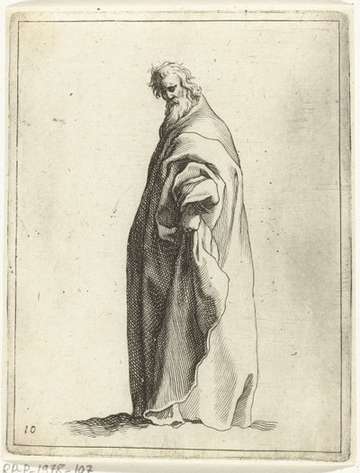 Alter Mann von Frederick Bloemaert