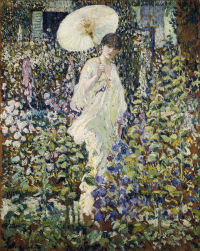 Sonne und Wind von Frederick Carl Frieseke