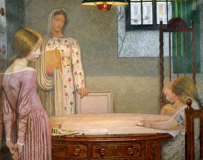 Ein Winterabend von Frederick Cayley Robinson