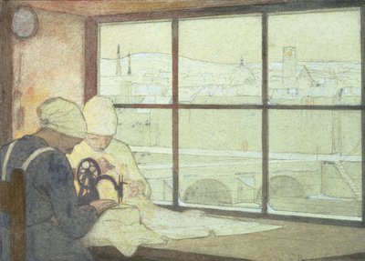 Die Wache von Frederick Cayley Robinson