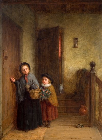Weihnachtsbesucher von Frederick Daniel Hardy