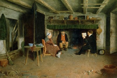 Der Besuch des Geistlichen von Frederick Daniel Hardy
