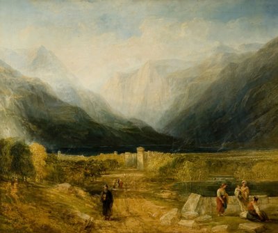 Sarazana, Norditalien, 1837-1840 von Frederick Henry Henshaw