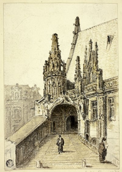 Justizpalast, Rouen von Frederick Nash
