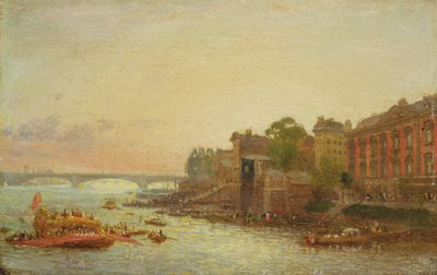Somerset House, London, c.1820-30 von Frederick Nash