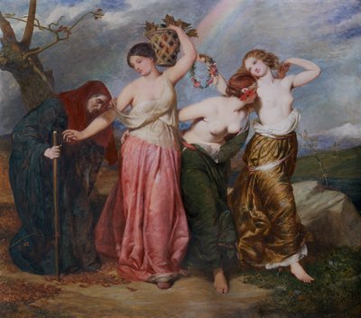 Die vier Jahreszeiten von Frederick Richard Pickersgill