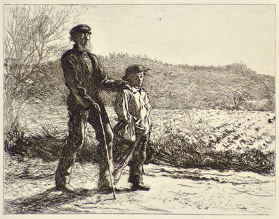 Der Blinde von Frederick Walker