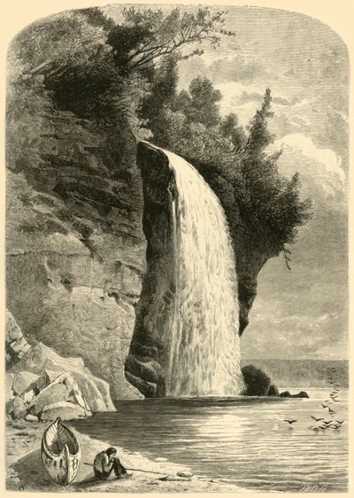 Silberkaskade, 1872 von Frederick William Quartley