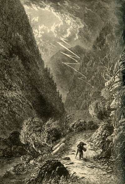 Sinking Run, oberhalb Tyrone, 1874 von Frederick William Quartley