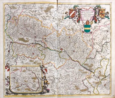 Elsass, Frankreich von Frederick de Wit