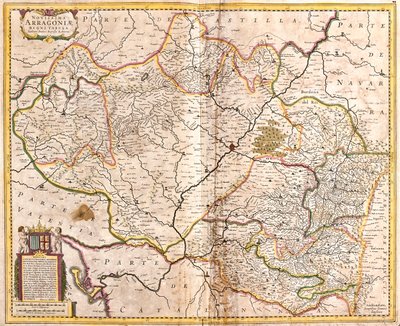 Aragon, Spanien von Frederick de Wit