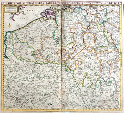 Belgien, Luxemburg, N von Frederick de Wit