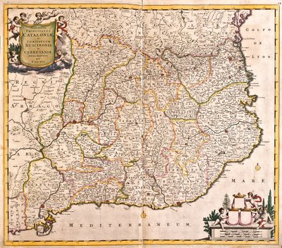 Katalonien, Spanien von Frederick de Wit