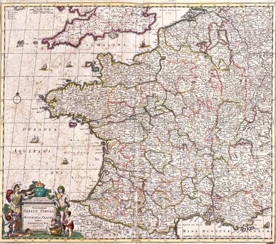 Frankreich von Frederick de Wit