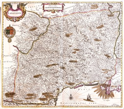 Languedoc, Frankreich von Frederick de Wit